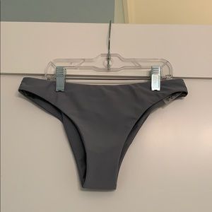 BRAND NEW grey cheeky bikini bottoms size xs/small
